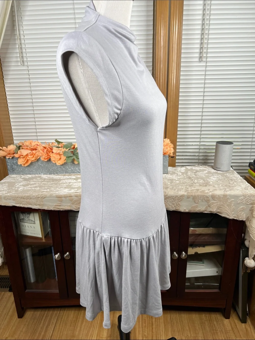 Free People Good Feels Drop-Waist Mini Dress Size Large NWT